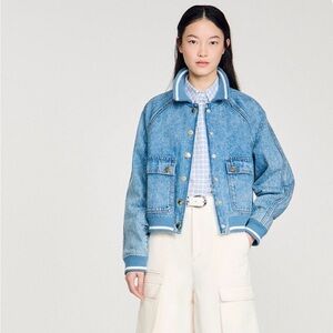 Sandro Light Blue emberJacket